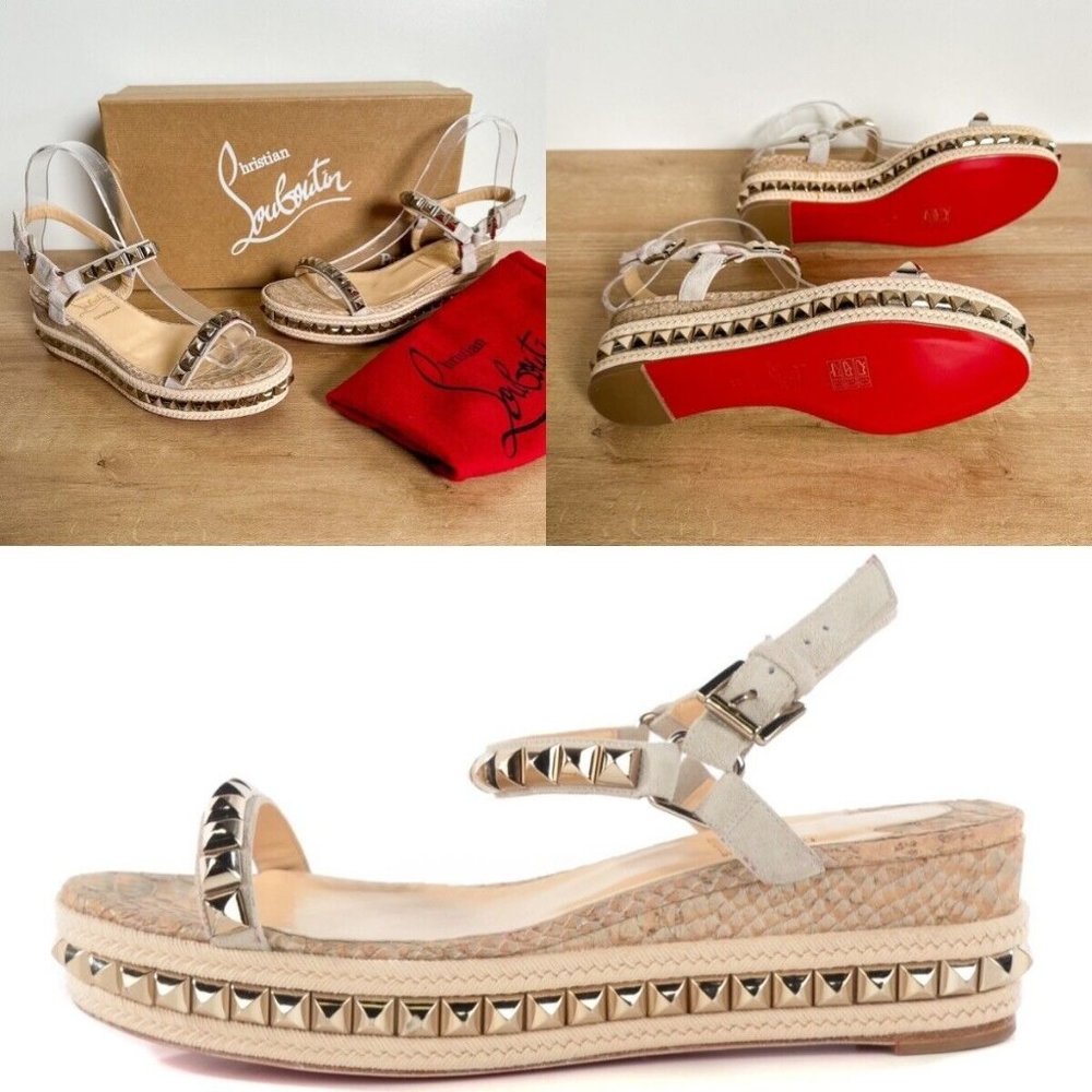 ❤️SOLD❤️Christian Louboutin Sandals - Picture 1 of 11